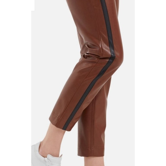 Marc Cain Trousers  Imitation leather pants from Marc Cain in the color cognac. - Picture 1 of 9